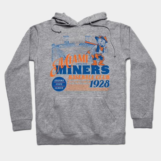 Miami Miners Hoodie by MindsparkCreative